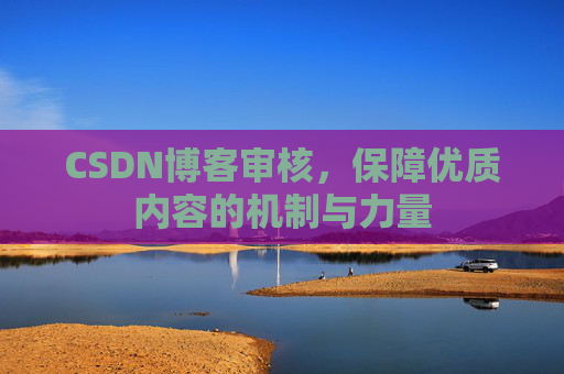 CSDN博客审核，保障优质内容的机制与力量