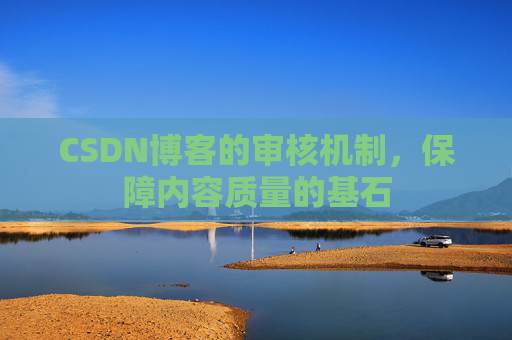 CSDN博客的审核机制，保障内容质量的基石